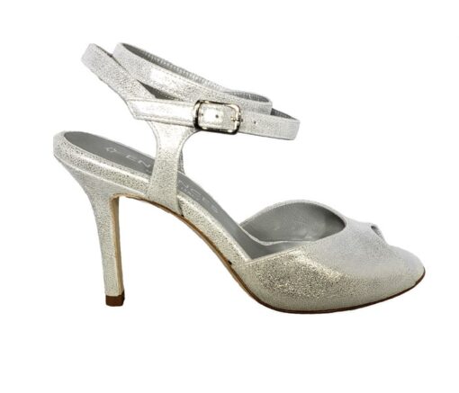 silver tango shoe made in italy. jpg, KB 186