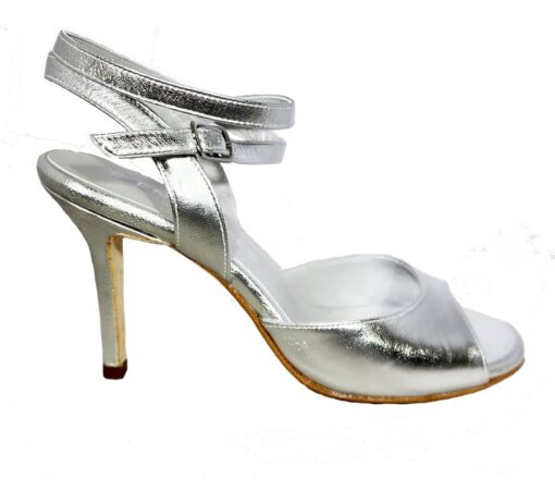 Silver tango shoe. Entonces. Made in Italy. jpg 209 KB